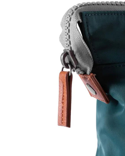ROKA London: Bantry Backpack in Teal Nylon