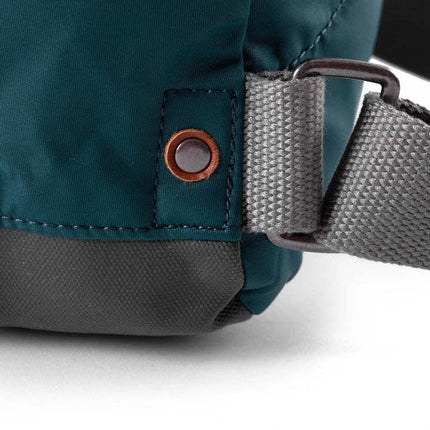 ROKA London: Bantry Backpack in Teal Nylon