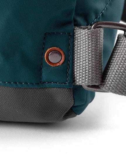 ROKA London: Bantry Backpack in Teal Nylon