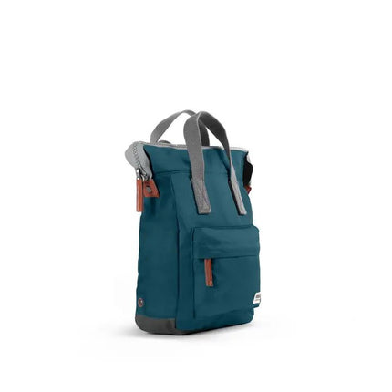 ROKA London: Bantry Backpack in Teal Nylon
