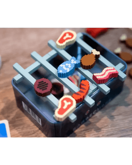Barbecubes - A Tinderblox Sequel! Family game for 2-6 players.