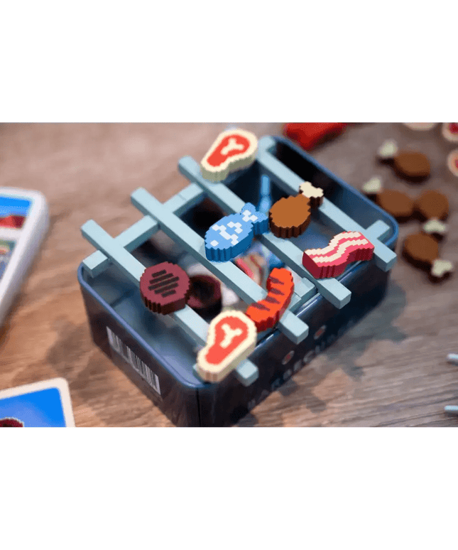Barbecubes - A Tinderblox Sequel! Family game for 2-6 players.