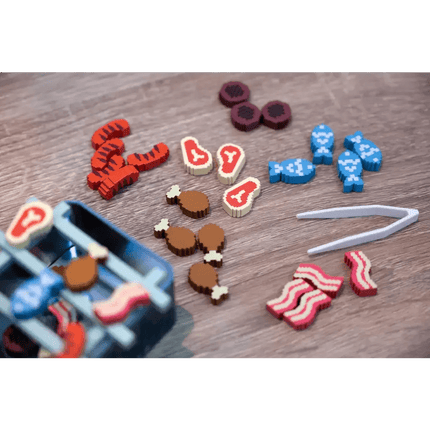 Barbecubes - A Tinderblox Sequel! Family game for 2-6 players.