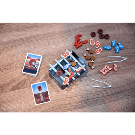 Barbecubes - A Tinderblox Sequel! Family game for 2-6 players.
