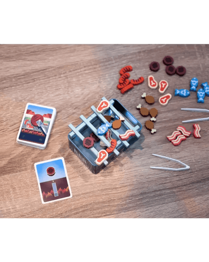 Barbecubes - A Tinderblox Sequel! Family game for 2-6 players.