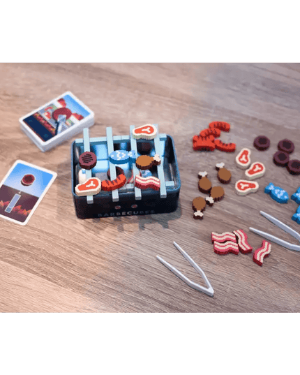 Barbecubes - A Tinderblox Sequel! Family game for 2-6 players.