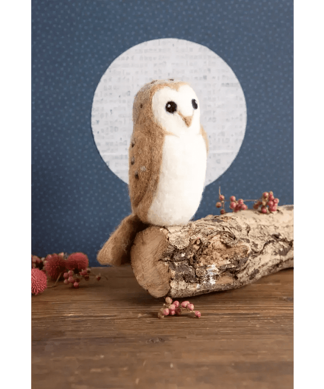 Barn Owl Needle Felting Kit | Complete Craft Kit