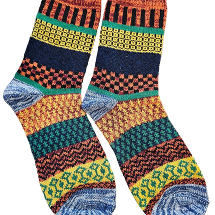 Beautiful pattern Winter Socks - size 7-11