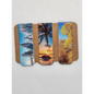 Beautiful Scenic magnetic bookmarks pack of 3 scenic designs - 3x bookmarks design 7 - Magnetic bookmarks