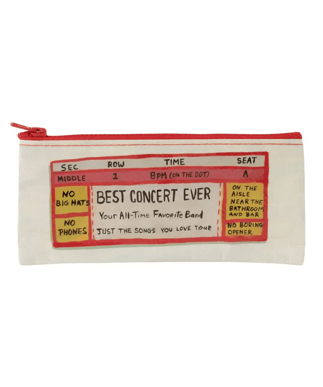 Pencil Case Gift Set Concert Ticket