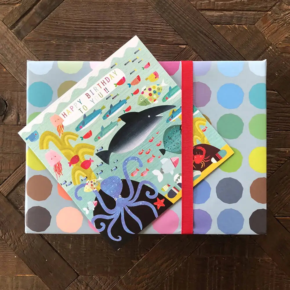 BG18 Underwater Happy Birthday Card