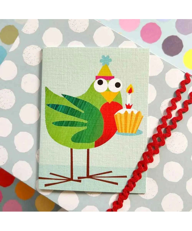 Bird and Cake Card