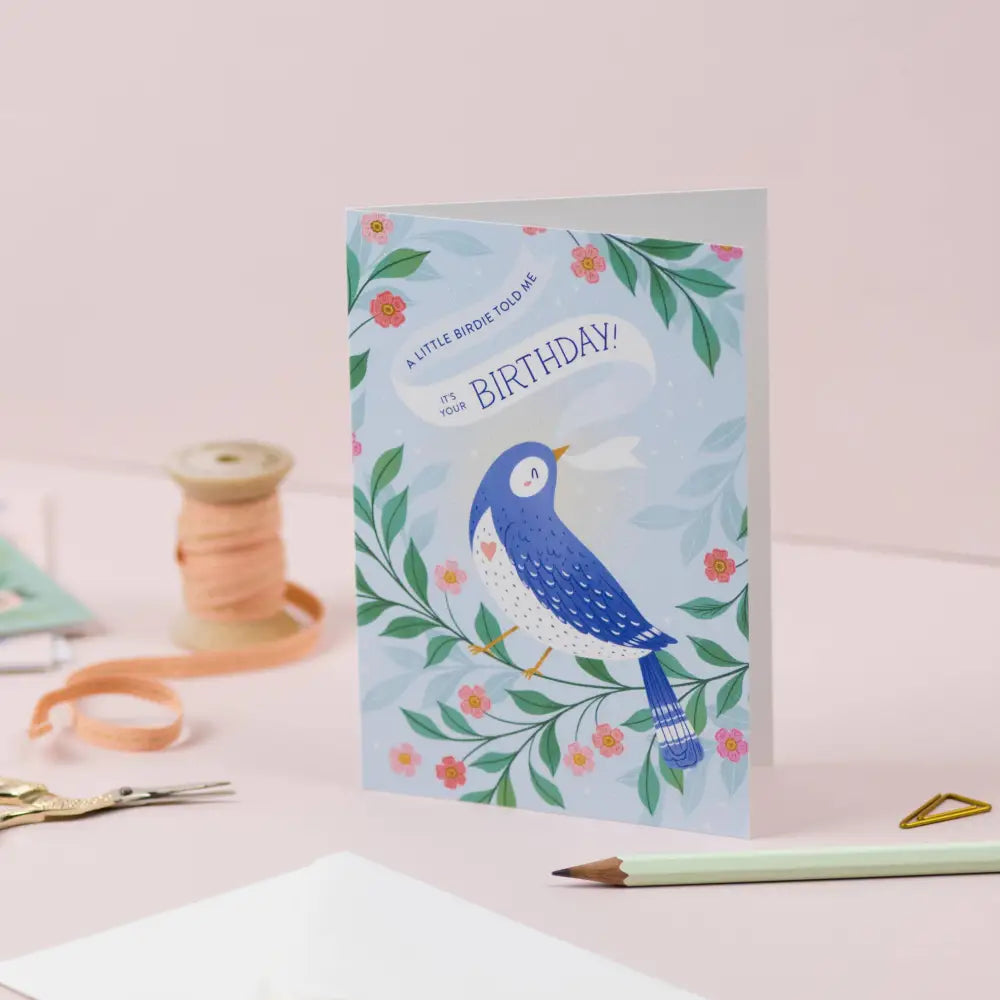 Birdie Birthday | Birthday Card | Female Greeting Card