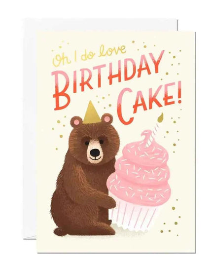 Birthday Bear | Animal Birthday Card | Kids Greeting Card