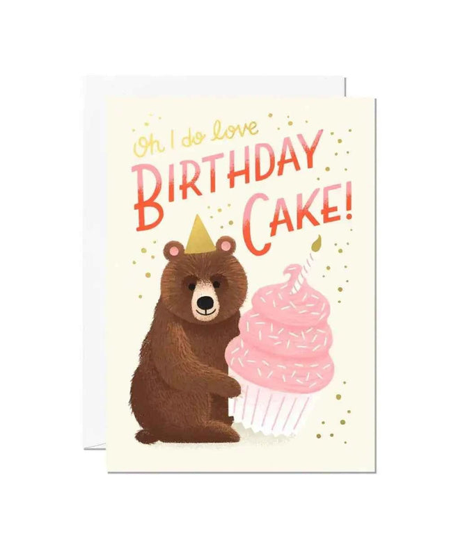 Birthday Bear | Animal Birthday Card | Kids Greeting Card