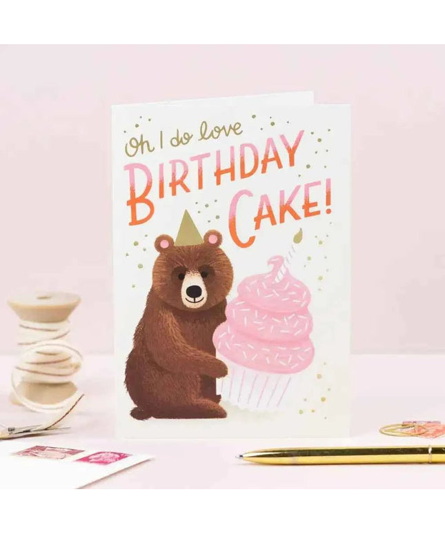 Birthday Bear | Animal Birthday Card | Kids Greeting Card