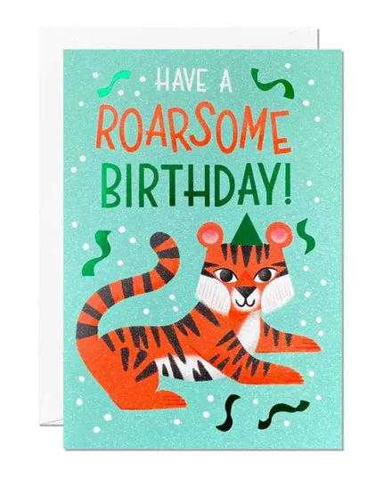 Birthday Tiger | Animal Birthday Card | Kids Greeting Card