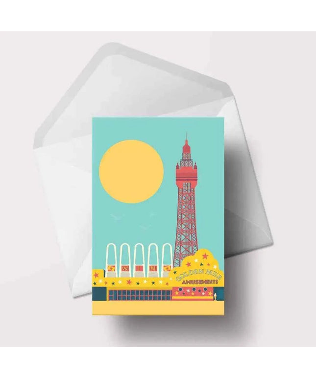Blackpool Greeting Card