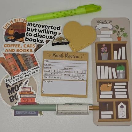 Bookish bundle - A perfect gift for a book lover - The Red Squirrel