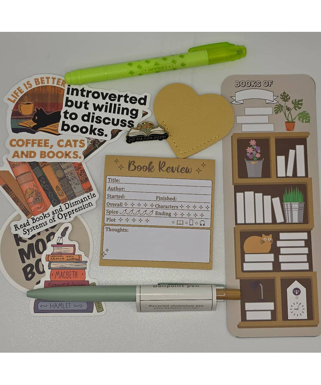 Bookish bundle - A perfect gift for a book lover - The Red Squirrel