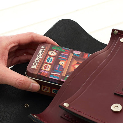 Bookshelf - a game in a tin travel game