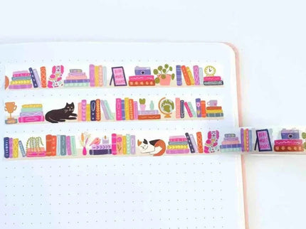 Bookshelf Washi Tape
