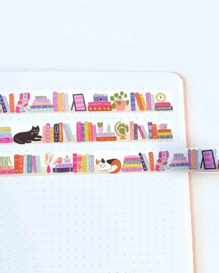 Bookshelf Washi Tape