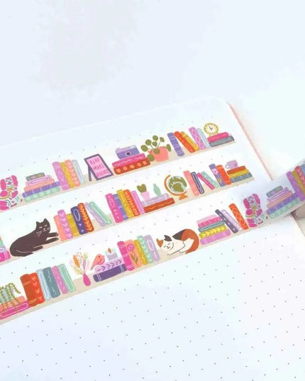 Bookshelf Washi Tape