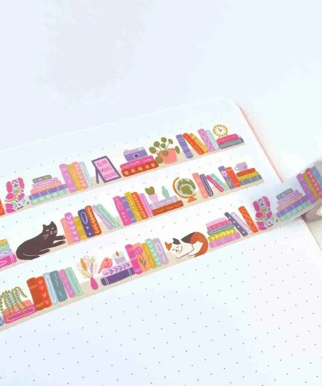 Bookshelf Washi Tape