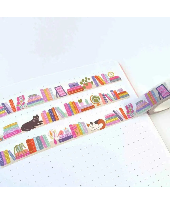 Bookshelf Washi Tape