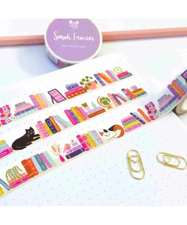 Bookshelf Washi Tape