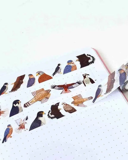 British Birds of Prey Washi Tape