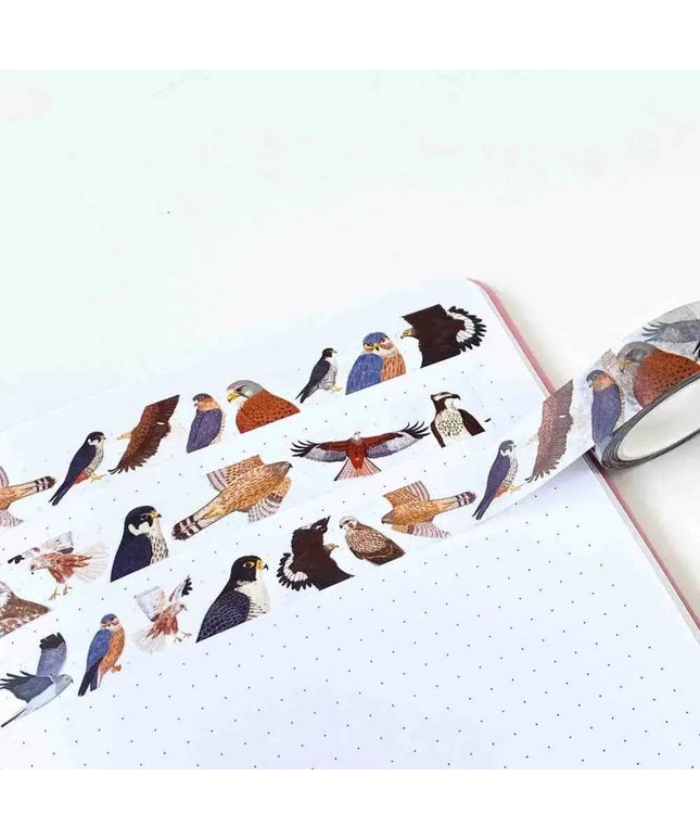 British Birds of Prey Washi Tape