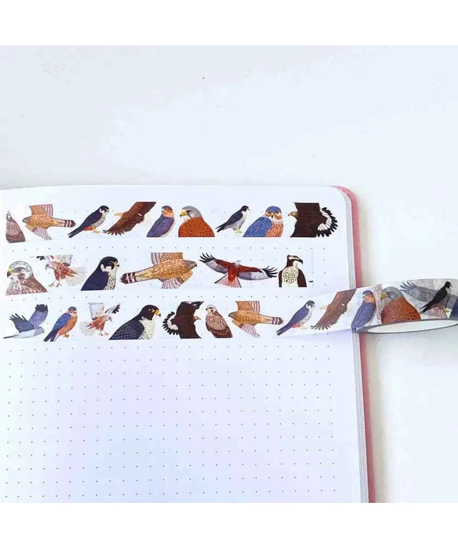 British Birds of Prey Washi Tape