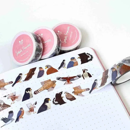 British Birds of Prey Washi Tape