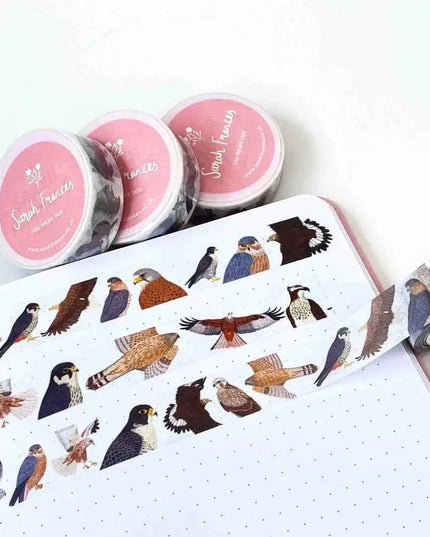 British Birds of Prey Washi Tape