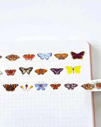 British Butterflies Washi Tape