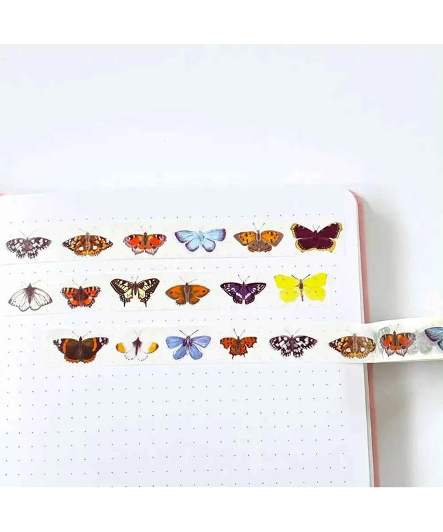 British Butterflies Washi Tape