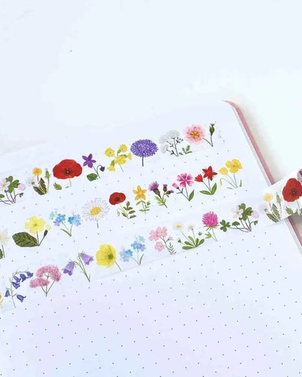 British Wildflowers Washi Tape