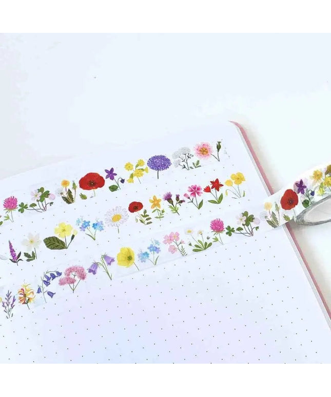 British Wildflowers Washi Tape