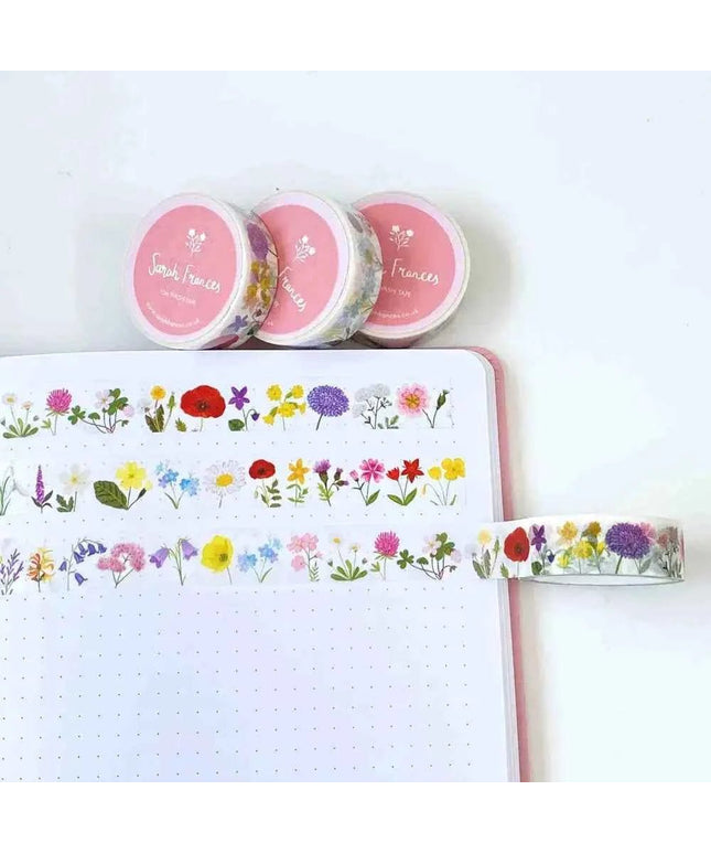 British Wildflowers Washi Tape