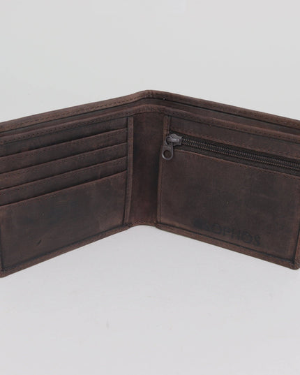 Brown Harris Tweed Wallet - Stylish and Practical Accessory