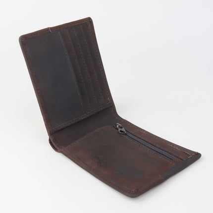 Brown Harris Tweed Wallet - Stylish and Practical Accessory