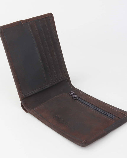 Brown Harris Tweed Wallet - Stylish and Practical Accessory