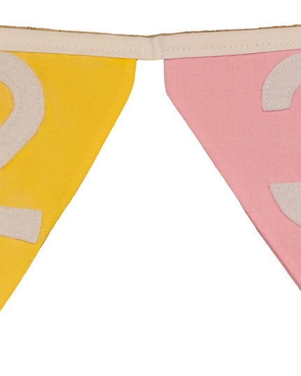Bunting - Beautiful fabric Bunting Various designs Numbers