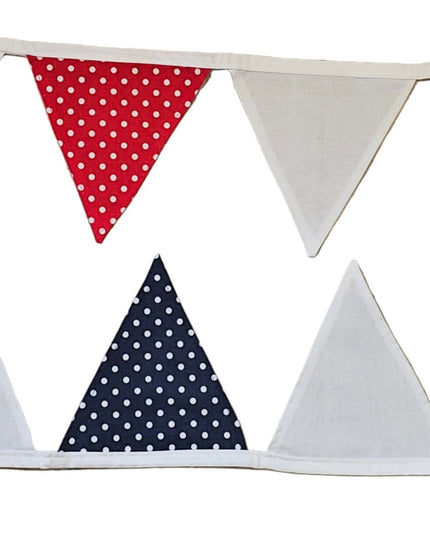 Bunting - Beautiful fabric Bunting Various designs