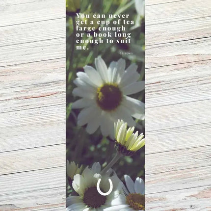 C.S. Lewis Literary Quote Bookmark