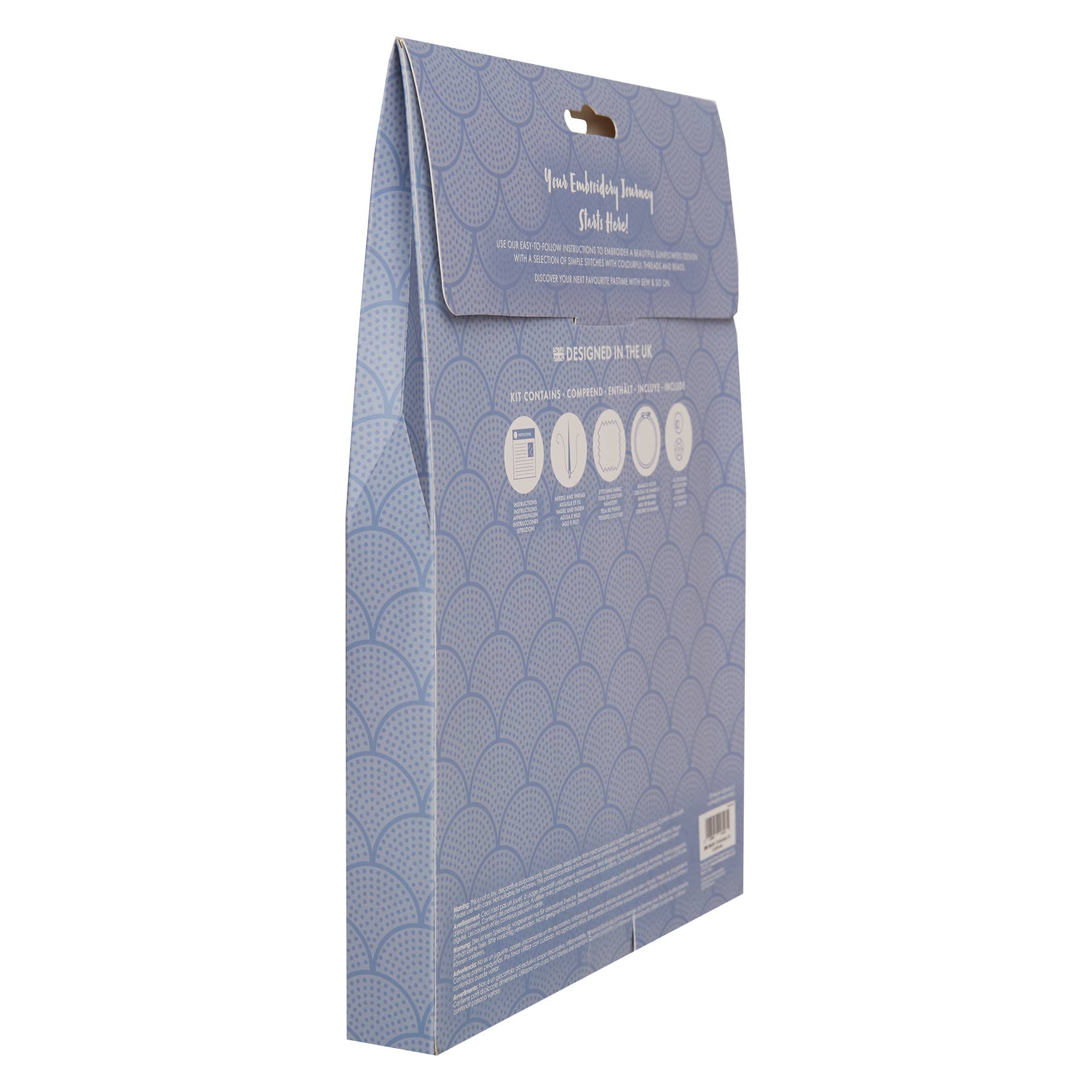 Sew & So On Embroidery Sewing Craft Kit Sunflowers - The Red Squirrel