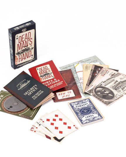 Dead Man's Hand Murder Mystery game