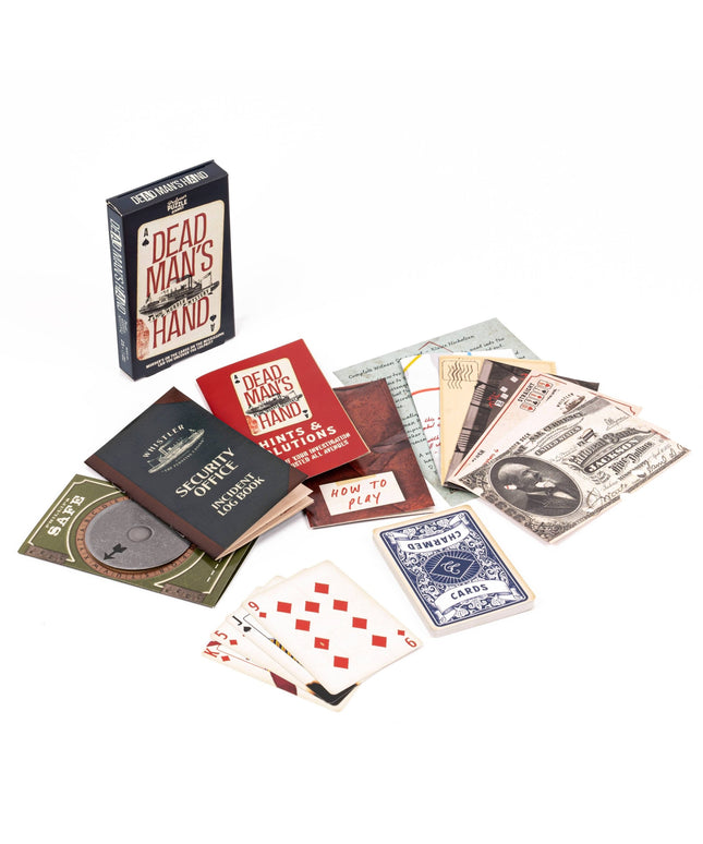 Dead Man's Hand Murder Mystery game